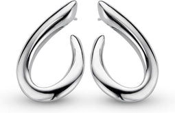Casa Jewelry Oorhangers Fame - Zilver - Luxueuze oorhangers