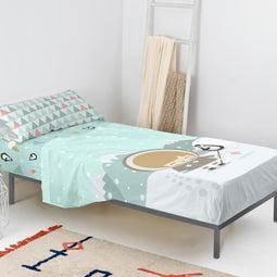 Happy Friday Sheet set 2 pieces Skymo day 180x270 cm (Single) Multicolor