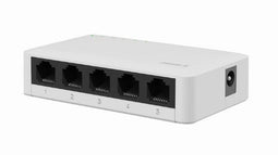 Gembird NSW-G5-01 - 5-poorts Gigabit LAN switch - 5x 1Gbps Ethernet poorten