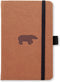 Dingbats A6 Pocket Wildlife Brown Bear Notebook - Plain