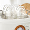 Swan One Touch Espressomachine – Gemalen Koffie & Koffiepads – Wit