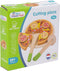 New Classic Toys® Houten Pizza Speelset - Snijbare Pizza met Bord en Snijder - Kleur Salami