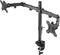 Deltaco GAM-040 - Bureaubeugel - Kantelbaar en draaibaar - Voor 2 monitoren 13-32 inch