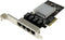 Startech.com ST4000SPEXI - 4 poorts gigabit ethernet netwerkkaart PCI Express - Intel I350-AM4 chipset