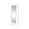 REX MIRROR L Mirror- Silky Taupe