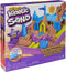 Kinetic Sand - Zandkasteel-speelset met 1,13 kg origineel kinetisch zand inclusief vormen en gereedschap - Sensorisch speelgoed