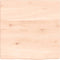 vidaXL - Wandschap - 40x40x2 - cm - onbehandeld - massief - eikenhout