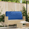 vidaXL - Pallet - Kussen - voor - Rugsteun - Koninklijk - Blauw - 120x40x12 - cm - Oxford - Stof