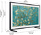Samsung The Frame QLED Full HD 32LS03C - Smart-tv - 32 inch - 1920x1080 (Full HD) - Zwart
