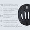 BBB Cycling Kite 2.0 - Fietshelm - MTB en Racefiets helm met vervangbaar vizier - Mat Zwart - Maat L (BHE-29B)