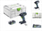 Festool TID 18-Basic-4.0 -Promo 2022 - 18V Li-Ion accu slagschroevendraaier set in systainer (4.0Ah accu)