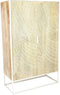 Liviza Opbergkast Andel - Mangohout - Rechthoek Wit - 160 cm , 100 cm , 45 cm