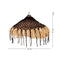 Furni-SISAL – Handgemaakte Raffia Hanglamp Ø50 cm - Boho Natuurlijke Verlichting