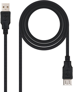 Nanocable 10.01.0204-BK - USB-kabel - 3 m - Zwart