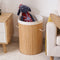 Homestyle Pro - Opvouwbare Bamboe Wasmand - Naturel