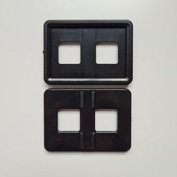 Prijskaartraam A8 74x52mm zwart