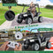 Coast - 24V Buggy Voertuig - RC & Dubbele Veerophanging - Grote Kinderauto - PP/Metaal - Camouflage