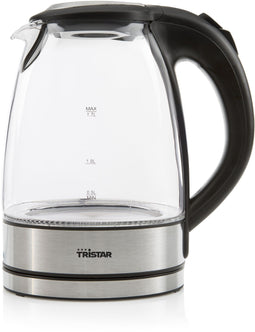 Tristar WK-3377 - Waterkoker - 2200W 1.7L met LED - Glazen kan