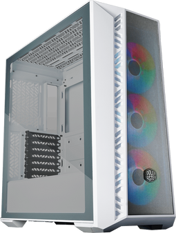 Cooler Master MasterBox 520 - ATX Tower - CF120 ARGB-ventilatoren - Wit