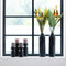 Riviera Maison Glazen Vaas - RM Bella Tola Vase - Zwart