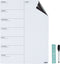 DESQ® Weekplanner - 40 x 30 cm - A3 | 5 magneten| Whiteboard marker | Magnetisch | Droog uitwisbaar | Nederlands