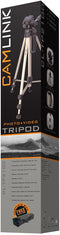 CamLink TP2100 - Tripod - Max hoogte 145 cm - Aluminium