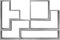 vidaXL - Wandschap - 96x12x64 - cm - bewerkt - hout - betongrijs