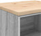 vidaXL - Garagekast - 60x51x85 - cm - massief - grenenhout - grijs - sonoma