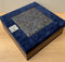 The Box For Tea Tulp - Theedoos 9 vaks met biologische thee - Blauw Bruin Goud