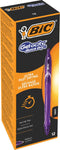 Bic Gel-ocity Quick Dry gelroller, paars 12 stuks