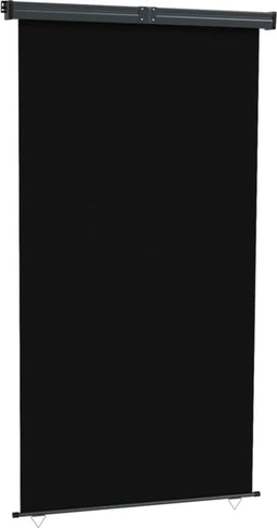 vidaXL - Balkonscherm - 165x250 - cm - zwart