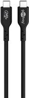 Goobay 61717 - USB-C naar USB-C kabel - 240W Power Delivery - Zwart