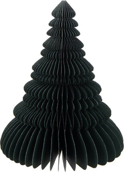 J-Line decoratie Kerstboom Vouwbaar - papier - groen - medium - kerstversiering