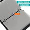NAPI Verzamelmap - Binder Map voor 400 Kaarten - 4 Pocket - Kunstleer - Ritssluiting - A5 Formaat - Zwart