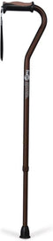 Hugo® Wandelstok met Offset handvat - bruin - Hugo