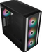 Cooler Master MasterBox 600 - Desktop PC Behuizing ATX EATX ITX micro ATX - Gehard glas Zwart