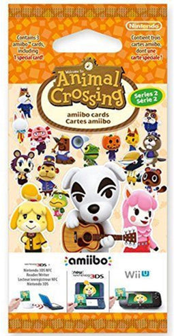 Nintendo Animal Crossing Cards - Series 2 - Amiibo NFC kaarten (3-pack)