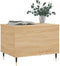 vidaXL - Salontafel - 60x44,5x45 - cm - bewerkt - hout - sonoma - eikenkleurig