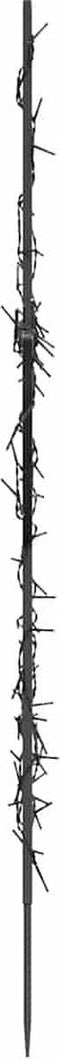 vidaXL - Kerstverlichting - met - ster - 115 - LED's - 85 - cm