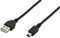 Assmann AK-300130-018-S - USB 2.0 kabel - 180 cm - Zwart