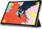iMoshion Tablet Hoes Geschikt voor iPad Air 4 (2020) /iPad Air 11 inch (2024) M2 / iPad Air 5 (2022) - iMoshion Design Trifold Bookcase - Zwart /Don't touch
