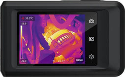 HikMicro PocketE warmtebeeldcamera - 96x96 pixels - -20 tot 350 °C - 25Hz - 320x240 LCD touch screen - Wifi - 640x480 visuele camera