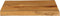 vidaXL - Tafelblad - met - natuurlijke - rand - 50x40x2,5 - cm - massief - mangohout
