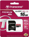 Transcend microSDHC 16GB - Geheugenkaart Class 10/UHS-I - Water- en schokbestendig
