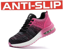 JMKA NitroStep PK SB - SB werkschoenen - Lichtgewicht - Wit met roze - Maat 38
