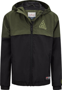 Retour Jeans - Aalt - Jongens Jas met Ritssluiting en Capuchon - Maat 176