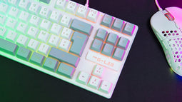 G-Lab Keyz Caesium - Toetsenbord TKL 75% - Azerty FR - Wit