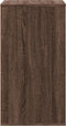 vidaXL - Ladekast - 60x41x76 - cm - bewerkt - hout - bruin - eikenkleurig