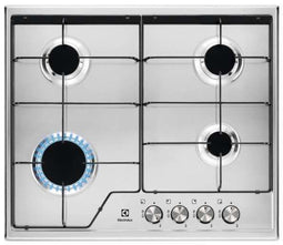 Electrolux KGS6424BX - Ingebouwd Gaskookplaat 60 cm - 4 zone(s) - Roestvrijstaal