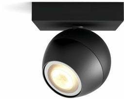 Philips Hue Buckram - Opbouwspot - White ambiance LED - Zwart